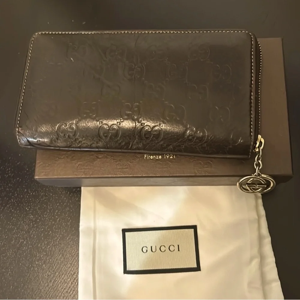 Gucci Brown Leather Wallet